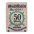 Banknot, Niemcy, Blankenese Gemeindesparkasse, 50 Pfennig, paysage, 1919