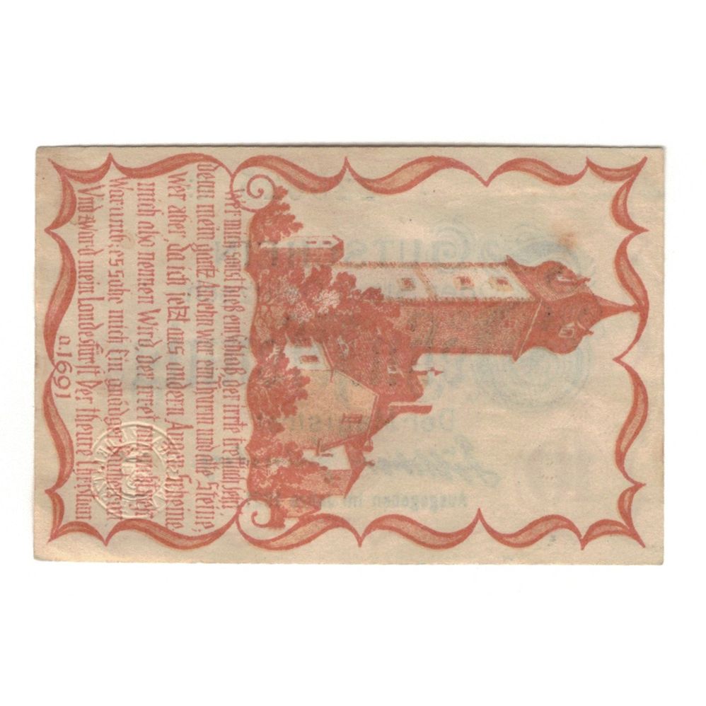 Banknot, Niemcy, Delitzsch Stadt, 10 Pfennig, tour 1, 1919, 1919-08-15