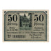 Banconote, Germania, Cuxhaven, 50 Pfennig, bateau, 1919, SPL, Mehl:C 37.1a