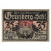 Banknote, Germany, Grünberg, 75 Pfennig, personnage, 1921, 1921-12-31