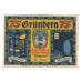 Banknote, Germany, Grunberg Stadt, 75 Pfennig, personnage, 1921, 1921-12-31