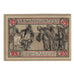 Banknot, Niemcy, Greiffenberg, 25 Pfennig, personnage, 1920, 1920-04-19