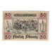 Banknot, Niemcy, Grafenroda, 50 Pfennig, Usine 1, 1921, 1921-08-01, UNC(63)