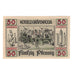 Billete, Alemania, Grafenroda, 50 Pfennig, Usine 2, 1921, 1921-08-01, SC