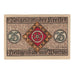 Banknot, Niemcy, Heilingenstadt, 25 Pfennig, personnage, 1919, 1919-07-01
