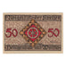 Billete, Alemania, Heilingenstadt, 50 Pfennig, personnage, 1919, 1919-07-01
