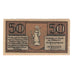 Geldschein, Deutschland, Camburg a.d. Saale Stadt, 50 Pfennig, village 1, 1921