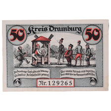 Banknote, Germany, Dramburg Kreisausschuß, 50 Pfennig, personnage 2, 1920