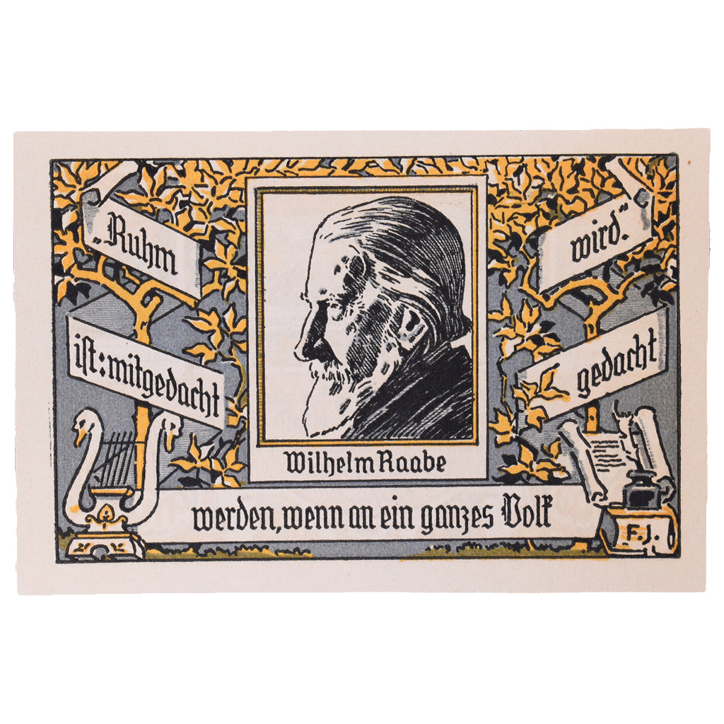 Banknot, Niemcy, Eschershausen, 1 Mark, personnage, 1921, 1921-06-01