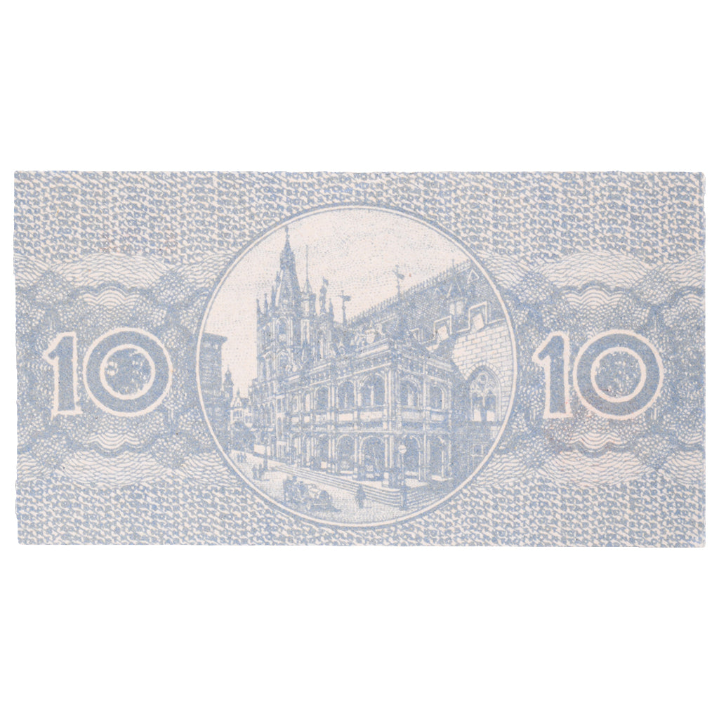 Banknot, Niemcy, Köln Stadt, 10 Pfennig, eglise 2, 1921, 1920-05-01, AU(55-58)
