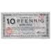 Banknot, Niemcy, Köln Stadt, 10 Pfennig, église 3, 1921, 1920-05-01
