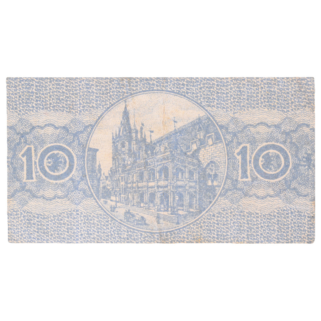 Banknot, Niemcy, Köln Stadt, 10 Pfennig, église 3, 1921, 1920-05-01