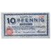 Banknot, Niemcy, Köln Stadt, 10 Pfennig, Eglise 6, 1921, 1920-05-01, AU(55-58)