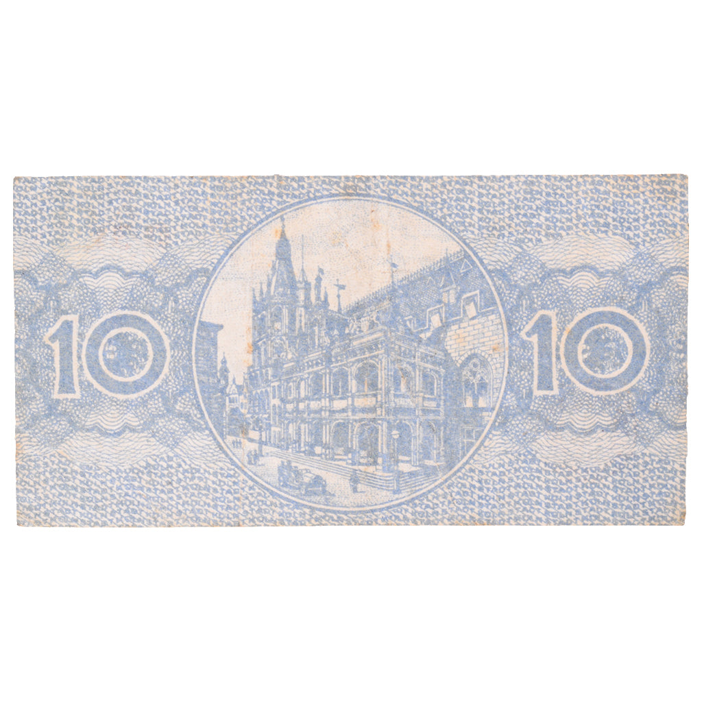 Banconote, Germania, Köln Stadt, 10 Pfennig, Eglise 7, 1921, 1920-05-01, SPL-