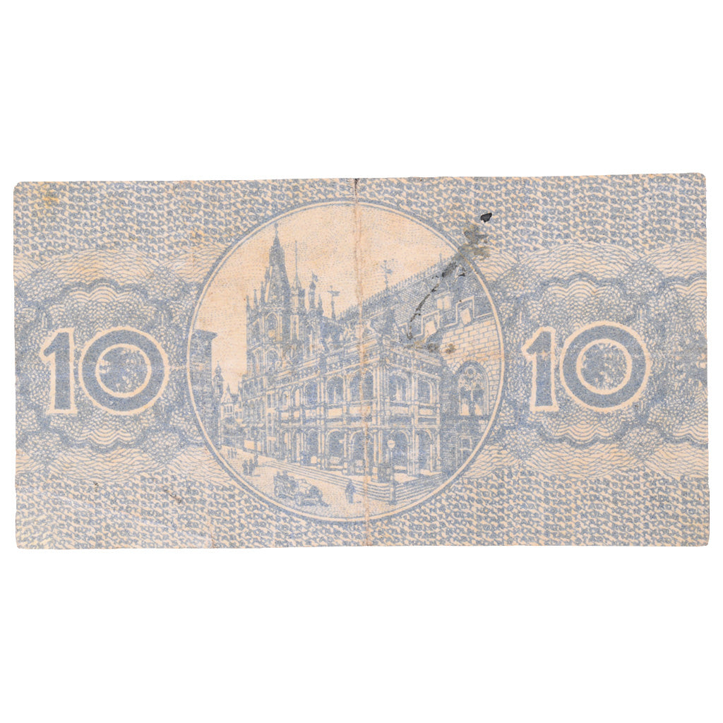 Banknot, Niemcy, Köln Stadt, 10 Pfennig, Eglise 8, 1921, 1920-11-01, AU(55-58)
