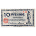 Banknot, Niemcy, Köln Stadt, 10 Pfennig, personnage 7, 1921, 1921-07-13