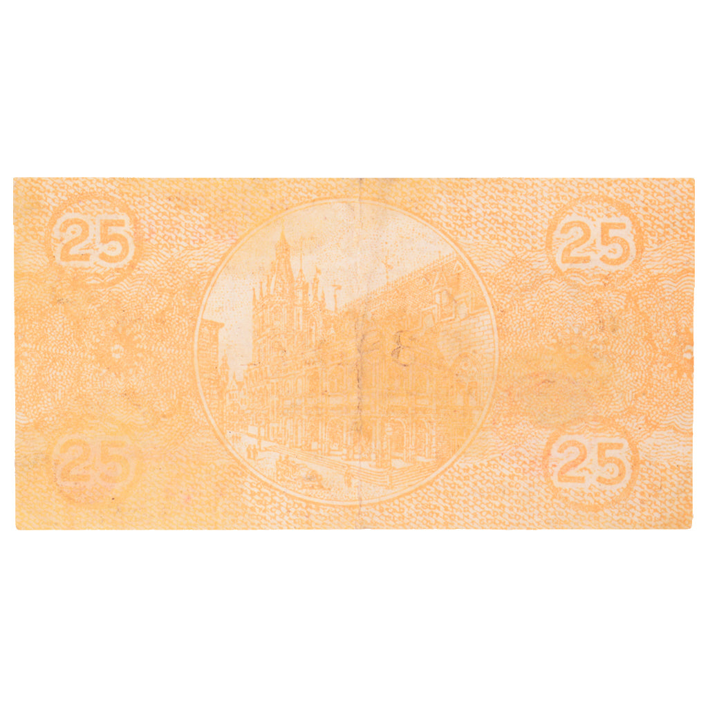 Banknot, Niemcy, Köln Stadt, 25 Pfennig, eglise 2, 1920, 1920-10-01, AU(55-58)