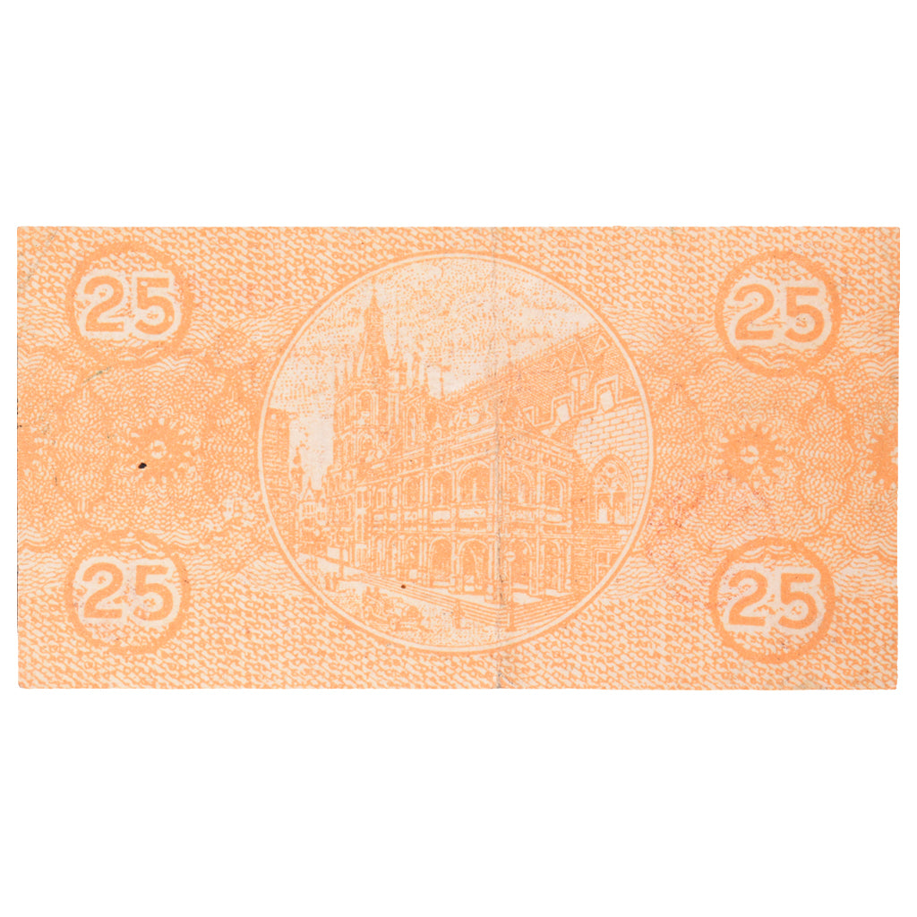 Geldschein, Deutschland, Köln Stadt, 25 Pfennig, église 3, 1920, 1920-10-01