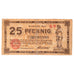 Geldschein, Deutschland, Köln Stadt, 25 Pfennig, personnage 3, 1920