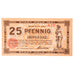 Geldschein, Deutschland, Köln Stadt, 25 Pfennig, personnage 6, 1920
