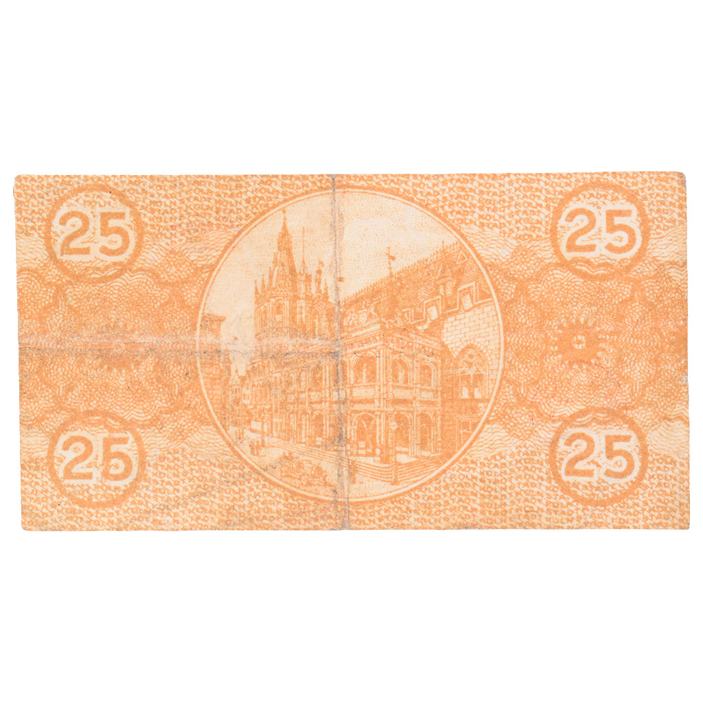 Banknot, Niemcy, Köln Stadt, 25 Pfennig, personnage 9, 1920, 1921-07-13