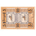 Biljet, Duitsland, Hoym Stadt, 10 Pfennig, Chaussures, undated (1921), SUP