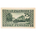 Banknot, Niemcy, Harzgerode Stadt, 75 Pfennig, paysage, 1921, 1921-07-07