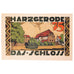 Banknot, Niemcy, Harzgerode Stadt, 75 Pfennig, paysage 1, 1921, 1921-07-07