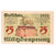 Geldschein, Deutschland, Harzgerode Stadt, 75 Pfennig, paysage, 1921