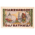 Geldschein, Deutschland, Harzgerode Stadt, 50 Pfennig, paysage, 1921