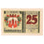 Geldschein, Deutschland, Harzgerode Stadt, 25 Pfennig, village 1, 1921
