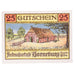 Banknot, Niemcy, Horneburg, 25 Pfennig, maison 1, 1921, 1921-05-01, UNC(63)