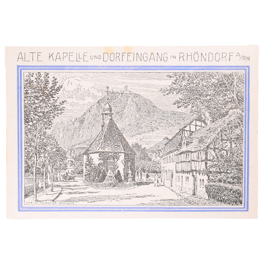 Banconote, Germania, Honnef a. Rhein Verkehrsvereine Bad Honnef Rhöndorf, 99