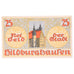 Geldschein, Deutschland, Hildburghausen, 25 Pfennig, Ecusson 1, O.D, UNZ
