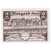 Geldschein, Deutschland, Herstelle, 2 Mark, Ecusson 1, 1921, 1921-11-01, UNZ