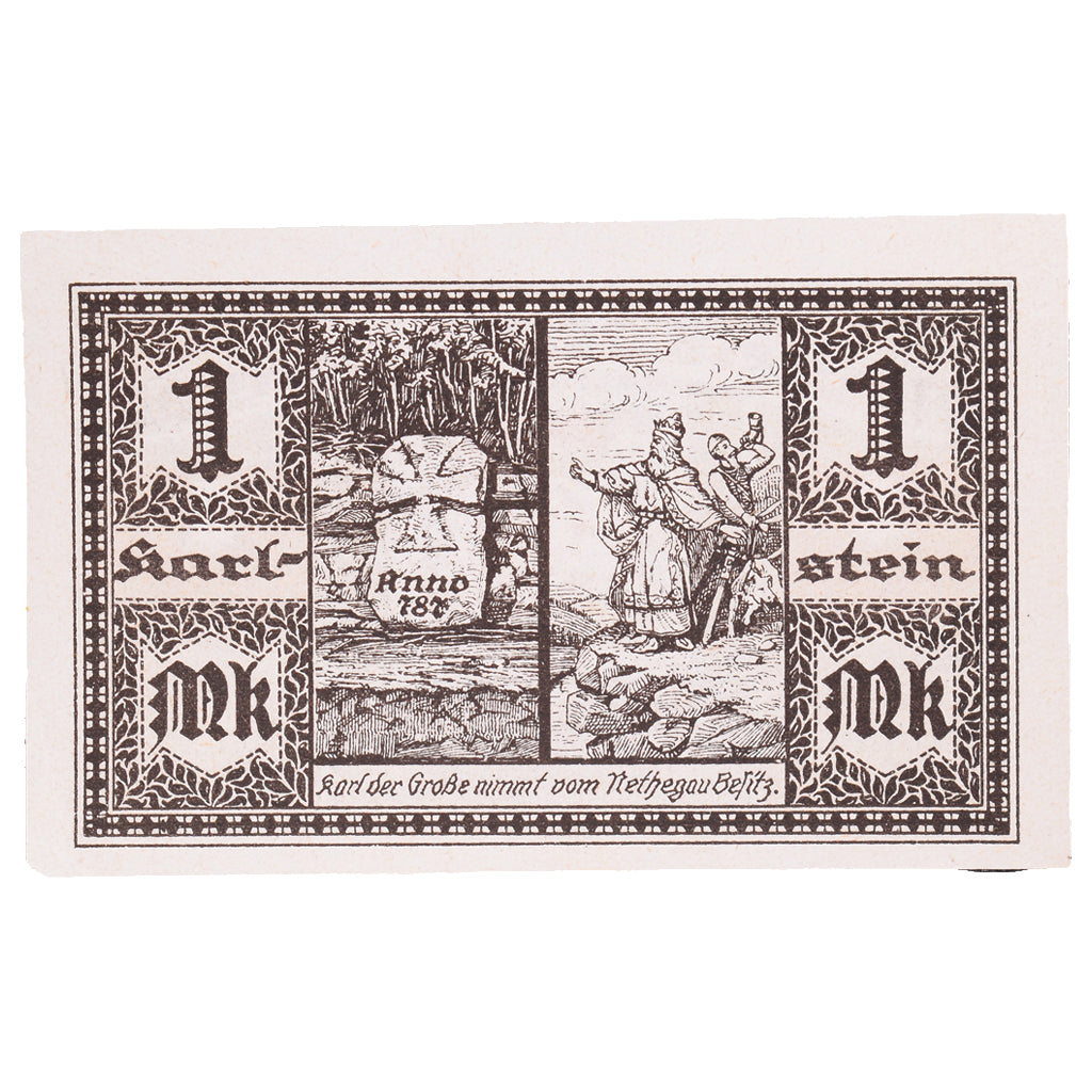 Banconote, Germania, Herstelle, 1 Mark, personnage 1, 1921, 1921-11-01, FDS