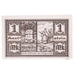 Banconote, Germania, Herstelle, 1 Mark, personnage 1, 1921, 1921-11-01, FDS