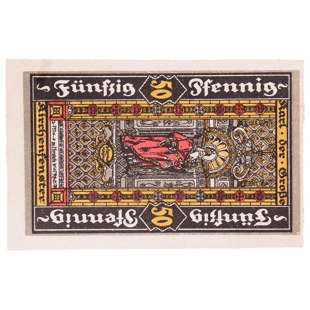 Banconote, Germania, Herstelle, 50 Pfennig, personnage 2, 1921, 1921-11-01, FDS