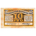 Geldschein, Deutschland, Blumenthal Gemeinde, 10 Pfennig, valeur faciale, 1920
