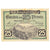 Banknot, Niemcy, Berneck im Fichtelgebirge Stadt, 25 Pfennig, village 1, 1921