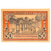 Geldschein, Deutschland, Berneck im Fichtelgebirge Stadt, 50 Pfennig, village