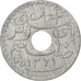 Tunisie, Ahmad Pasha Bey, 10 Centimes, 1942, Paris, Zinc, SPL, KM:267
