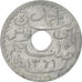 Tunisia, Ahmad Pasha Bey, 10 Centimes, 1942, Paris, Zinc, MS(63), KM:267