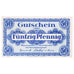 Banknot, Niemcy, Hannover Handelskammer, 50 Pfennig, Texte, 1919, 1919-06-01