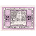 Banconote, Germania, Berga, 25 Pfennig, chateau 1, 1922, 1922-12-31, SPL