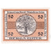 Banknote, Germany, Berga, 50 Pfennig, arbre, 1922, 1922-12-31, UNC(60-62)