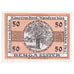 Banconote, Germania, Berga, 50 Pfennig, arbre 1, 1922, 1922-12-31, SPL