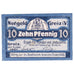 Geldschein, Deutschland, Greiz, Bank für Handel und Industrie, 10 Pfennig
