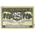 Geldschein, Deutschland, Greiz, Bank für Handel und Industrie, 25 Pfennig