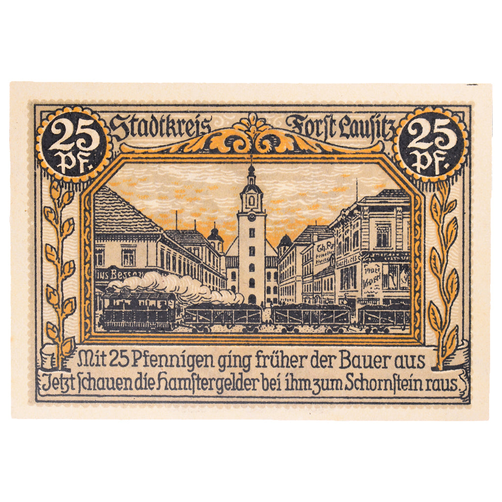 Banconote, Germania, forst, 25 Pfennig, tour 1, 1921, 1921-07-01, SPL